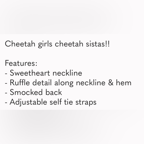 SHEIN LARGE CHEETAH PRINT SUNDRESS - Picture 5 of 15